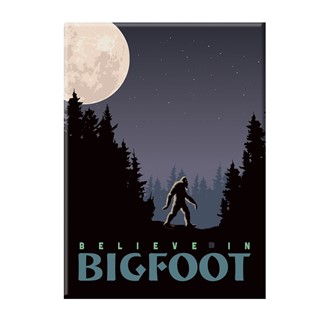 Believe in Bigfoot Magnet | American Made Magnet