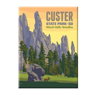 Custer State Park South Dakota Magnet | American Made Magnet