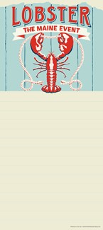Lobster Maine Event List Pad | List Pad