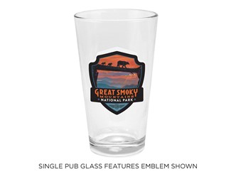 GSMNP Bear Crossing Emblem Pub | Made in the USA