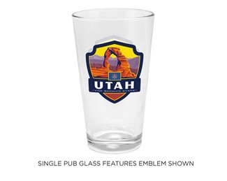 Utah Beehive State Emblem Pub| Made in the USA
