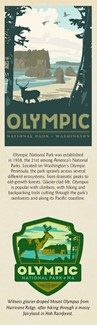 Olympic National Park Bookmark | Bookmarks