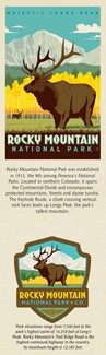 Rocky Mountain National Park Longs Peak Bookmark | Bookmarks