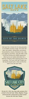 Salt Lake City Utah Bookmark