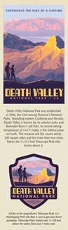 Death Valley National Park Hikers Bookmark | Bookmarks