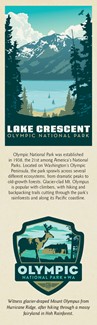 Lake Crescent Olympic National Park Bookmark | Bookmarks