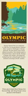 Olympic National Park Bookmark | Bookmarks