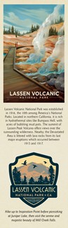 Lassen Volcanic National Park Warm Regards Bookmark