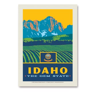 Idaho Vert Sticker | Made in the USA