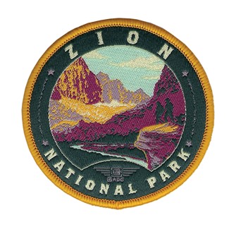 Zion NP 100 Woven Patch | Woven Patch