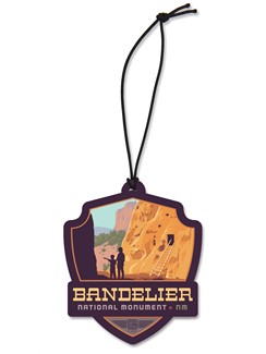 Bandelier Emblem Wooden Ornament | American Made