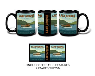 Lake George, NY Mug | National Parks Themed Mugs