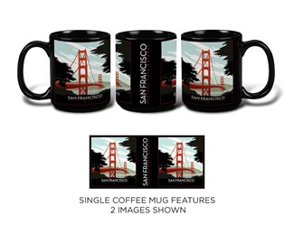 San Francisco Golden Gate Bridge Mug | Destination Themed Mugs