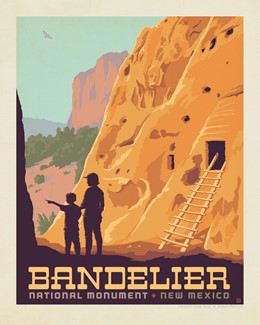 Bandelier NM 8" x 10" Print| USA Made