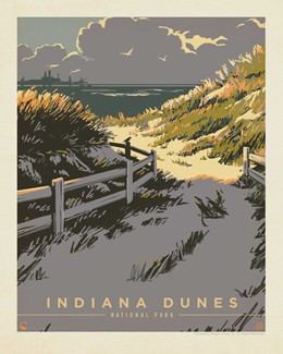 Indiana Dunes NP Lake Breeze 8"x10" Print | USA Made