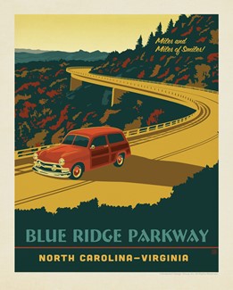 Blue Ridge Parkway 8"x10" Print