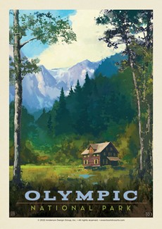 Olympic NP Enchanted Valley Chalet | Postcard