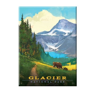 Glacier NP Indian Pass Magnet | Made in the USA