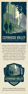 Cuyahoga Valley NP Bookmark | Made in the USA