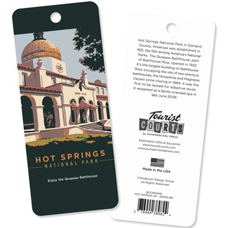 Hot Springs NP Quapaw Baths Bookmark| Bookmarks