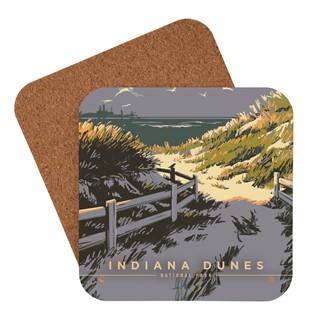 Indiana Dunes NP Lake Breeze Coaster | American Made