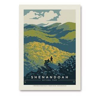 Shenandoah NP Blue Ridge Beauty | Vertical Sticker