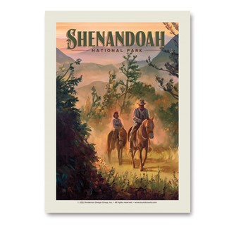Shenandoah NP Horseback Riding | Vertical Sticker