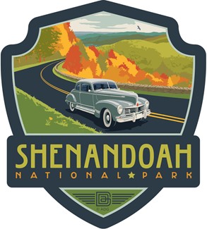 Shenandoah NP Skyline Drive Emblem Sticker | American Made