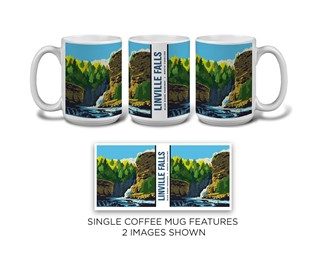 Linville Falls Landscape Mug