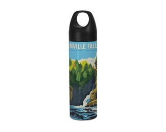 Linville Falls Landscape Water Bottle - 18.8 oz | Water Bottle