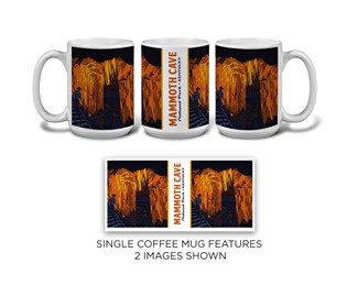 Mammoth Cave NP Frozen Niagara Mug | Ceramic Mug