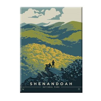 Shenandoah NP Blue Ridge Beauty Magnet | Metal Magnet