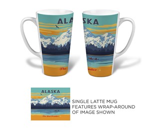 Alaska Wrangell St.-Elias Kayaks | Latte Mugs