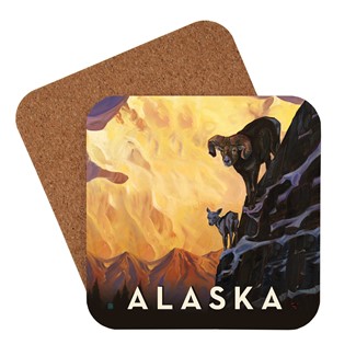 Alaska Bighorn Sheep Coaster