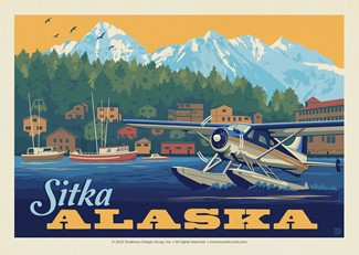 Alaska Sitka| Postcard