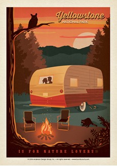 Yellowstone Camping is for Nature Lovers | Postcard