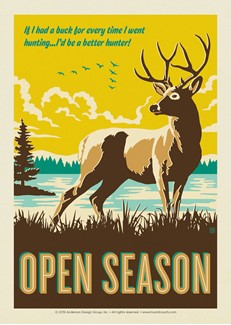 Open Season | Postcard