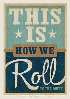 How We Roll Postcard