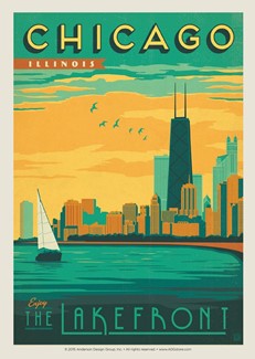 Chicago Lakefront Postcard