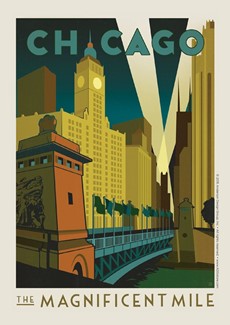 Chicago Magnificent Mile | Postcard