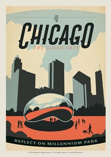 Chicago Millennium Park | Postcard