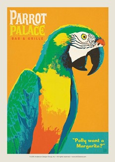 Parrot Palace Postcard