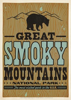 Great Smoky Print Shop | Postcard