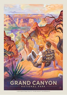 Grand Canyon Vista | Postcard