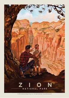 Zion View | Postcard