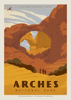 Arches NP Double Arch Postcard