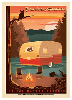Great Smoky Camping | Postcard