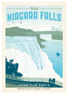 Niagara Falls Postcard