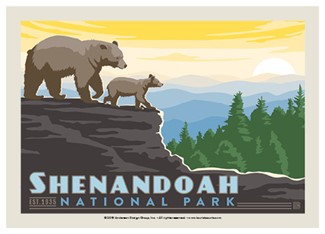 Shenandoah Mountaintop Postcard