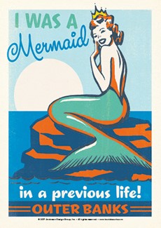 Outer Banks Mermaid Queen | Postcard